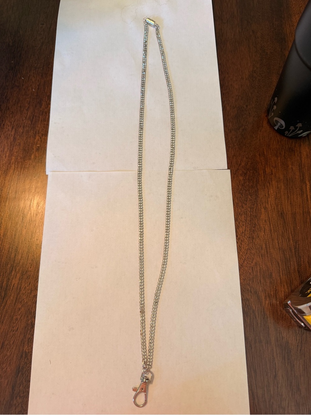Silver Lobster Clasp Lanyard - Women Jewelry